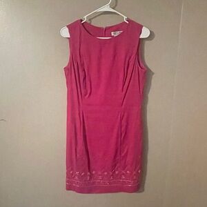 Vintage Pink Sleeveless Dress